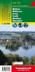 WK 391 Mattsee, Wallersee, Irrsee 1:50 000 / turistická mapa - Mapy a průvodci WK 391 Mattsee-Wallersee-Irrsee 1:50 000/mapa