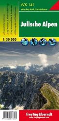 WK 141 Julské Alpy 1:50 000 / turistická mapa - kolektiv autorů - Mapy Alpy Julische Alpen 1:50 000 - WK 141