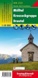 WK 225 Mölltal, Kreuzeckgruppe, Drautal 1:50 000 / turistická mapa - Mapy Rakousko WK 225 Mölltal, Kreuzeckgruppe, Drautal 1:50 000/mapa