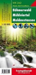 WK 262 Český les, Mühlviertel, Moldaustausee 1:50 000 / turistická mapa - Mapy Německo WK 262 Böhmerwald, Mühlviertel, Moldaustausee,Wanderkarte 1:50.000/mapa