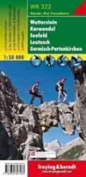 WK 322 Wetterstein, Karwendel, Seefeld, Leutasch, Garmisch Partenkirchen 1:50 000 / turist - Mapy Německo WK 322 Wetterstein, Karwende, Seefeld, Leutasch, Garmisch Partenkirchen, Wanderkarte 1:50.000 /mapa