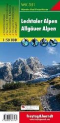 WK 351 Lechtaler Alpen-Allgäuer Alpen 1:50 000/mapa