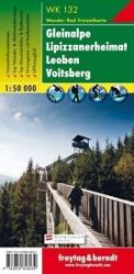 WK 132 Gleinalpe - domov lipicánů, Leoben, Voitsberg 1:50 000 / turistická mapa - Mapy Rakousko WK 132 Gleinalpe, Lipizzanerheima, Leoben, Voitsberg 1:50 000/mapa