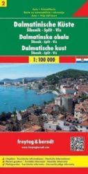 AK 0704 Dalmatské pobřeží 1:100.000 (Šibenik - Split - Vis, list 2) / automapa + rekreační - Mapy Chorvatsko Dalmatinische Küste, Šibenik -Split -Vis/Dalmátské pobřeží ,Šibenik,Split,Vis 1:100T/automapa