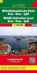 AK 0705 Pobřeží střední Dalmácie, Brač, Hvar, Split 1:100 000 (Chorvatsko List 3) /automap AK 0705 Pobřeží střední Dalmácie, Brač, Hvar, Split 1:100 000 (Chorvatsko List 3) /automap