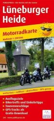 Lüneburské vřesoviště 1:200 000 / motocyklová mapa Lüneburské vřesoviště 1:200 000 / motocyklová mapa