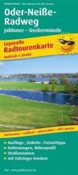 Odra-Neisse, Jablonec-Ueckermünde 1:50 000 / cyklistická mapa - Mapy a průvodci Odra-Neisse, Jablonec-Ueckermünde 1:50 000 / cyklistická mapa