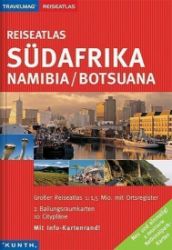 Jižní Afrika, Namíbie, Botswana atlas V