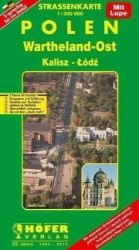 Polsko (Wartheland-Ost /Lodž) 1:200 000 / automapa Polsko (Wartheland-Ost /Lodž) 1:200 000 / automapa