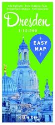 Drážďany - Easy Map 1:12 500 - Mapy Německo Drážďany - Easy Map 1:12 500