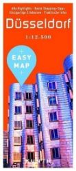 Düsseldorf - Easy Map 1:12 500 - Cestování Düsseldorf - Easy Map 1:12 500