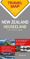 Nový Zéland 1:800T TravelMap KUNTH - Cestování Nový Zéland 1:800T TravelMap KUNTH