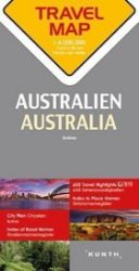 Austrálie 1:4 M TravelMap KUNTH - Mapy a průvodci Austrálie 1:4 M TravelMap KUNTH