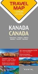 Kanada 1:4M TravelMap KUNTH - Cestování Kanada 1:4M TravelMap KUNTH