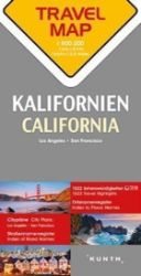 Kalifornie 1:800T TravelMap KUNTH