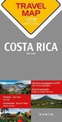 Kostarika 1:800 T TravelMap KUNTH
