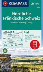 Nördliche Fränkische Schweiz 165 NKOM - Mapy a průvodci Nördliche Fränkische Schweiz 165 NKOM