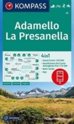 Adamello/La Presanela 71 NKOM - Mapy a průvodci Adamello/La Presanela 71 NKOM