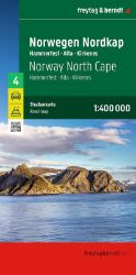 Norsko - Severní mys 1:400 000 / automapa
