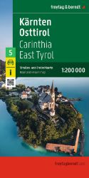 Korutany - Východní Tyrolsko 1:200 000 / automapa Korutany - Východní Tyrolsko 1:200 000 / automapa