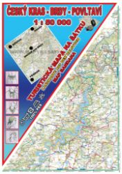 Český kras - Brdy - Povltaví Šátek s mapou - Mapy Česká republika Český kras - Brdy - Povltaví Šátek s mapou