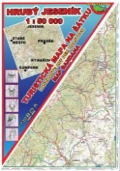 Hrubý Jeseník Šátek s mapou Hrubý Jeseník Šátek s mapou