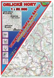 Orlické hory Šátek s mapou Orlické hory Šátek s mapou
