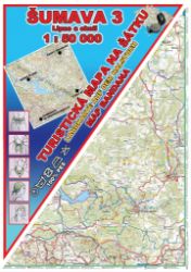 Šumava 3 Lipno a okolí Šátek s mapou