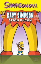 Simpsonovi - Bart Simpson 02/15 - Špión kujón - Matt Groening - Dětský komiks Simpsonovi Simpsonovi - Bart Simpson 02/15 - Špión kujón