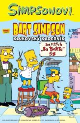 Simpsonovi - Bart Simpson 05/15 - Klukovský kadeřník - Matt Groening - Dětský komiks Simpsonovi Simpsonovi - Bart Simpson 05/15 - Klukovský kadeřník