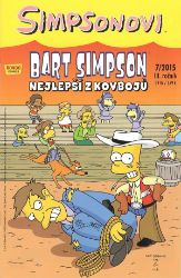 Simpsonovi - Bart Simpson 07/2015 - Nejlepší z kovbojů - Dětský komiks Simpsonovi Simpsonovi - Bart Simpson 07/2015 - Nejlepší z kovbojů