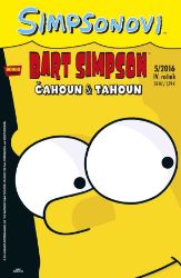 Simpsonovi - Bart Simpson 5/2016 - Čahoun tahoun - Matt Groening - Dětský komiks Simpsonovi Simpsonovi - Bart Simpson 5/2016 - Čahoun tahoun