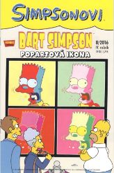 Simpsonovi - Bart Simpson 8/2016 - Popartová ikona - Matt Groening,kolektiv autorů - Dětský komiks Simpsonovi Simpsonovi - Bart Simpson 8/2016 - Popartová ikona