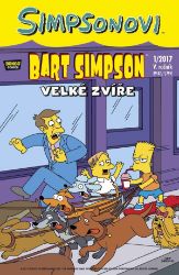 Simpsonovi - Bart Simpson 1/2017 - Velké zvíře - Matt Groening - Dětský komiks Simpsonovi Simpsonovi - Bart Simpson 1/2017 - Velké zvíře