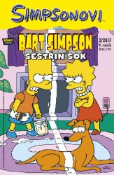 Simpsonovi - Bart Simpson 02/2017 - Sestřin sok - Matt Groening - Dětský komiks Simpsonovi Simpsonovi - Bart Simpson 02/2017 - Sestřin sok