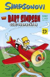 Simpsonovi - Bart Simpson 9/2017 - Sebe-propagátor - kolektiv autorů - Dětský komiks Simpsonovi Simpsonovi - Bart Simpson 9/2017 - Sebe-propagátor