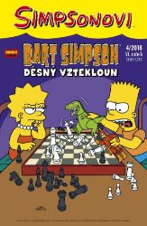 Simpsonovi - Bart Simpson 4/2018 - Děsný vztekloun - Matt Groening - Dětský komiks Simpsonovi Bart Simpson 4/2018: Děsný vztekloun