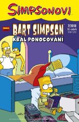 Simpsonovi - Bart Simpson 7/2018 - Král ponocování - kolektiv autorů - Dětský komiks Simpsonovi Bart Simpson 7/2018: Král ponocování