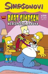 Simpsonovi - Bart Simpson 8/2018 - Nebezpečná hračka Simpsonovi - Bart Simpson 8/2018 - Nebezpečná hračka