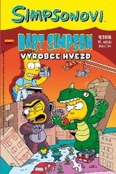 Simpsonovi - Bart Simpson 9/2018 - Výrobce hvězd - kolektiv autorů - Dětský komiks Simpsonovi Bart Simpson 9/2018: Výrobce hvězd