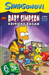 Simpsonovi - Bart Simpson 1/2019 - Kritický zásah - kolektiv autorů - Dětský komiks Simpsonovi Bart Simpson 1/2019: Kritický zásah