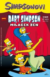 Simpsonovi - Bart Simpson 2/2019 - Miláček žen - kolektiv autorů - Dětský komiks Simpsonovi Bart Simpson 2/2019: Miláček žen