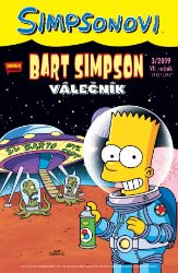 Simpsonovi - Bart Simpson 3/2019 - Válečník - kolektiv autorů - Dětský komiks Simpsonovi Simpsonovi - Bart Simpson 3/2019 - Válečník
