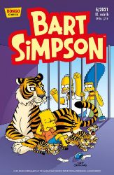 Simpsonovi - Bart Simpson 5/2021 - kolektiv autorů - Dětský komiks Simpsonovi Bart Simpson 5/2021