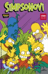 Simpsonovi 1/2023 - kolektiv autorů - Dětský komiks Simpsonovi Simpsonovi 1/2023