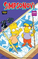 Simpsonovi 2/2023 - kolektiv autorů - Dětský komiks Simpsonovi Simpsonovi 2/2023