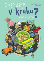 Co se děje v kruhu a jiných tvarech? - Magda Garguláková - Interaktivní knihy pro nejmenší Co se děje v kruhu a jiných tvarech?