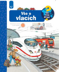 Vše o vlacích - Patricia Mennen - Populárně naučná literatura pro děti Vše o vlacích