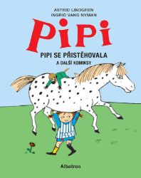 Pipi se přistěhovala - Astrid Lindgren - Komiksy pro děti Pipi se přistěhovala