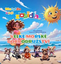 Velké mořské dobrodružství - Jana Boková - Omalovánky a samolepky pro děti Velké mořské dobrodružství